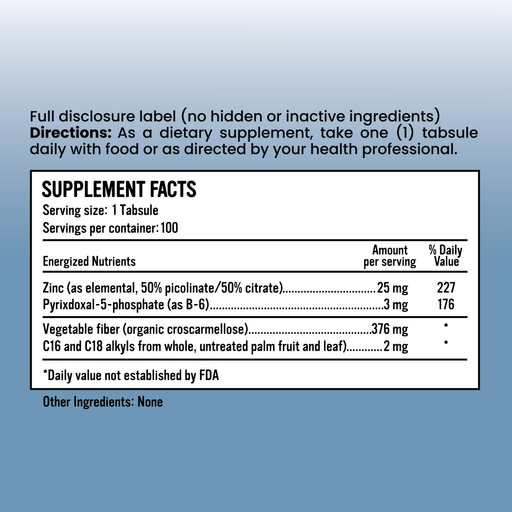 Energized Zinc 25