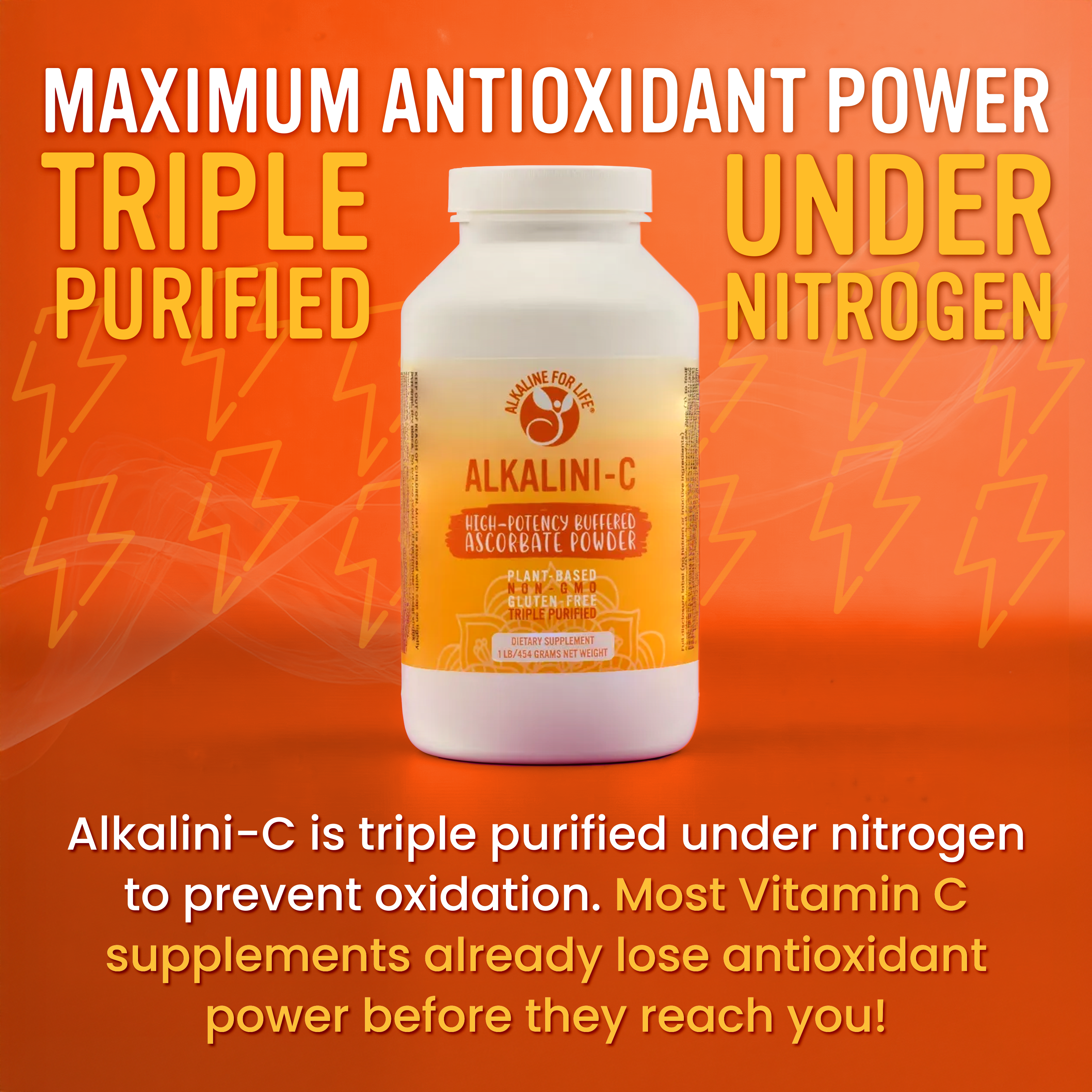 Alkalini-C Buffered Vitamin C Powder