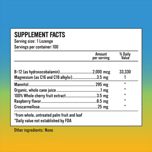 Rise Well (Vegan B12 lozenges)