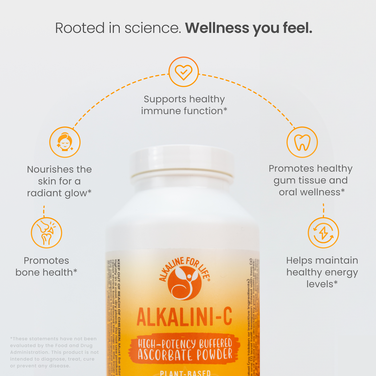 Alkalini-C Buffered Vitamin C Powder