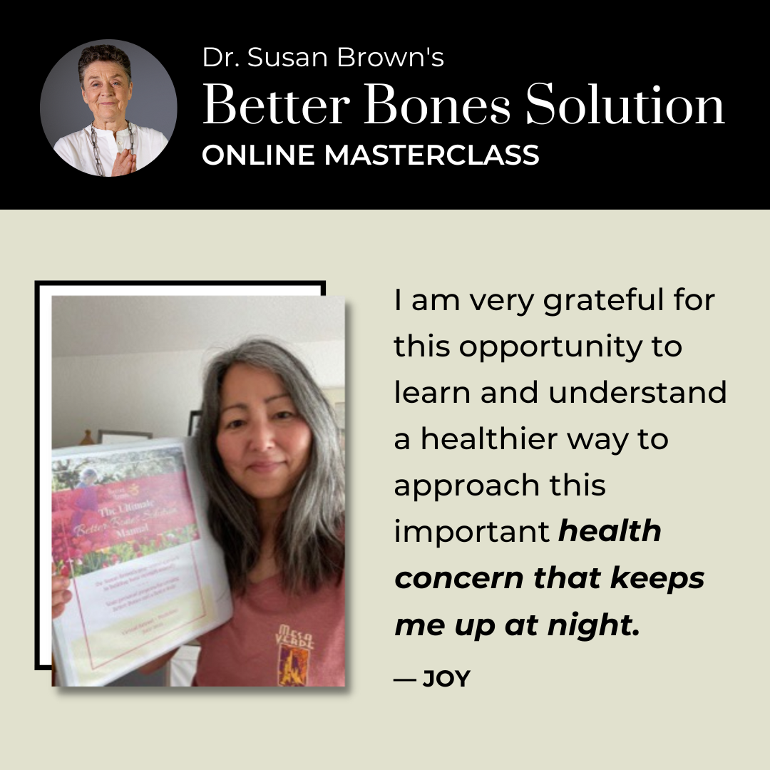 Better Bones Solution— Masterclass Online