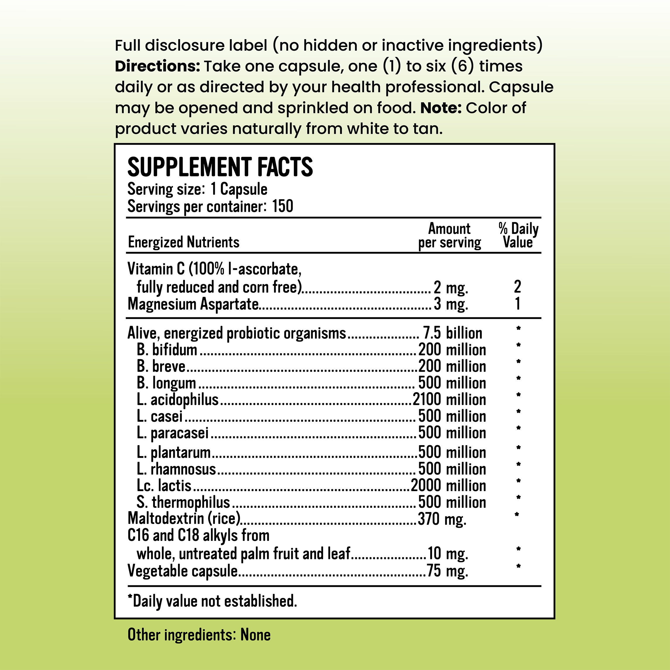 Peak Probiotic+