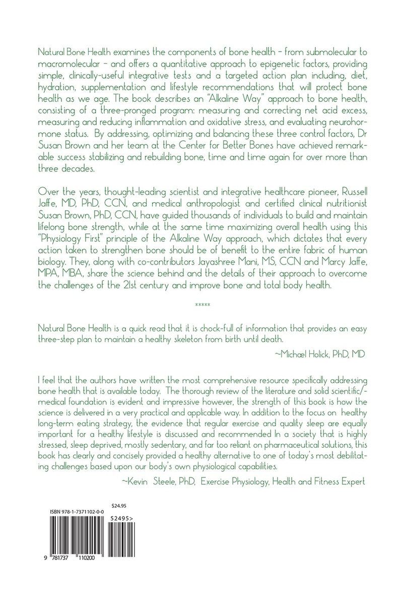 (New Book) NATURAL BONE HEALTH: A Practitioner’s Guide to Healthy Bone, Joints and Muscles