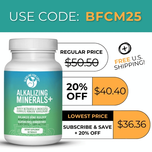 Alkalizing Minerals+ (Daily Multi-Mineral)