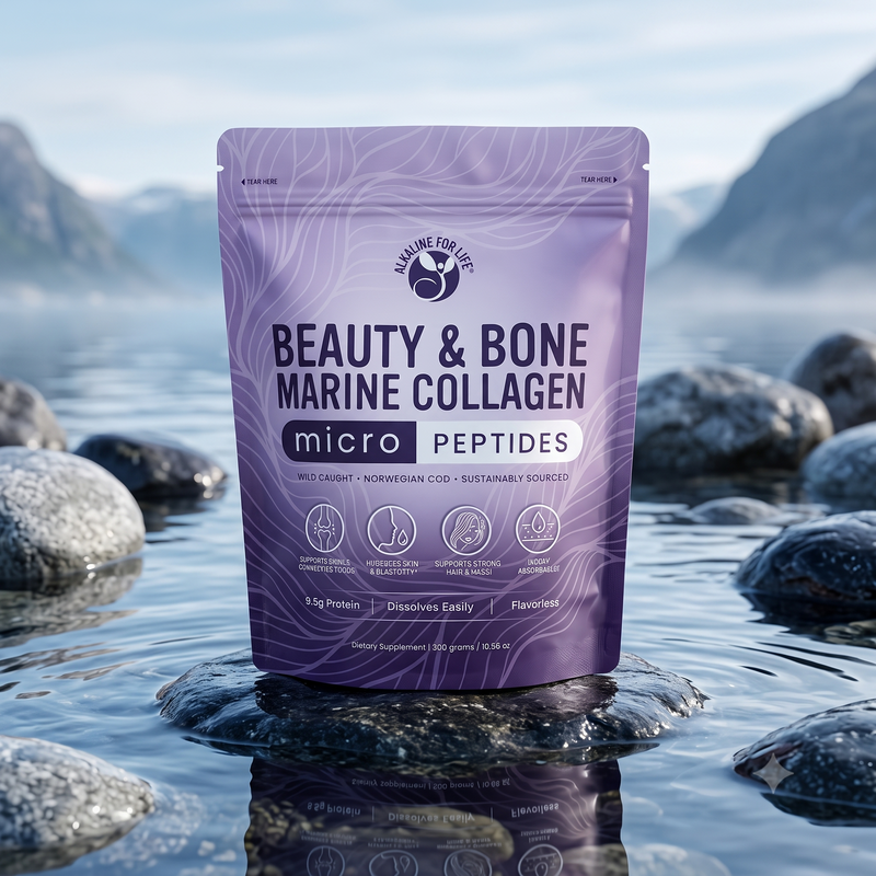 Beauty & Bone Micro-Peptides, Wild-Caught Marine Collagen
