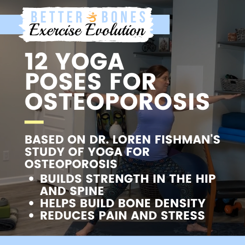 12 Yoga Poses for Osteoporsis (Download)