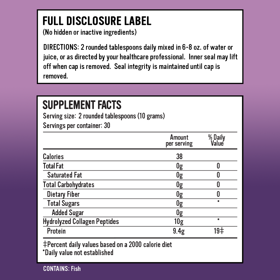 Beauty & Bone Collagen Type I & III